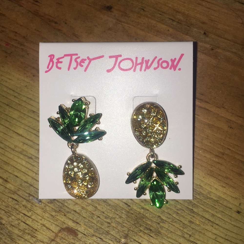 Betsey Johnson | pineapple earrings